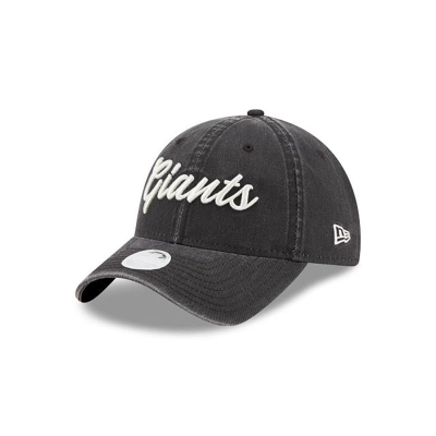 San Francisco Giants Gorra | New Era MLB Team Script 9twenty Adjustable Cap Mexico - Negros